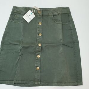 🔥Joules skirt chino collection women’s  stretch  sz 6 New